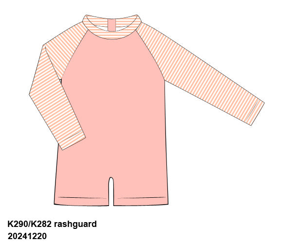 Sunshine Boys Rashguard 1 Piece