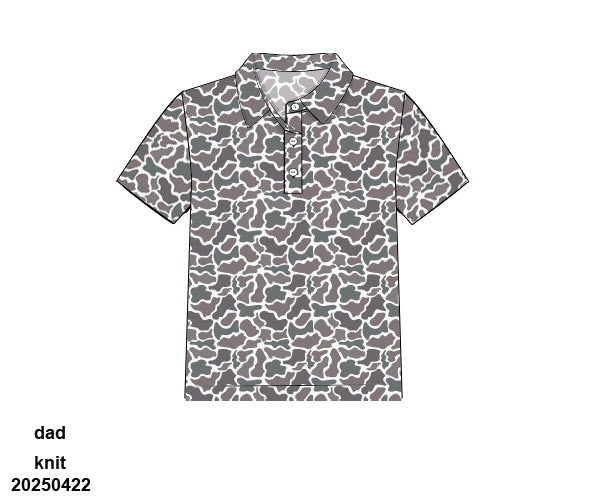 Camo Men's Polo