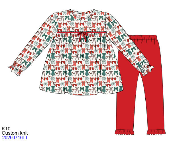Christmas Knits Girls Set ETA early November
