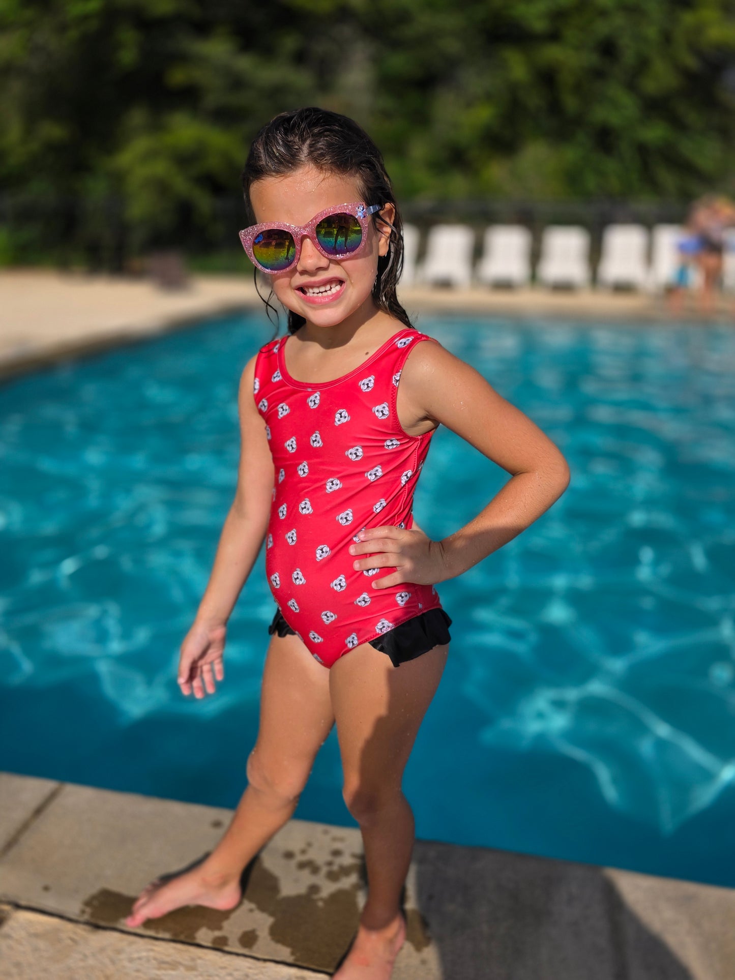 Bulldog Swim One Piece
