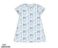 Blue Bows Dress