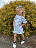 Blue Bows Dress