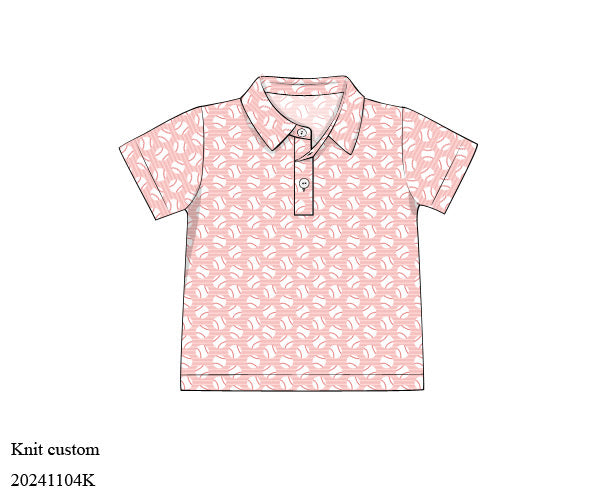 Baseball Collared Shirt