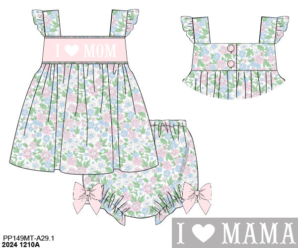 I 🩷 Mama Bloomer Set