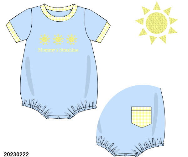 Mommy's Sunshine Boys Bubble