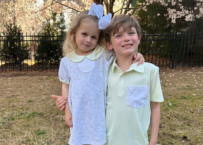 Toile Easter Dress