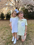 Toile Easter Dress