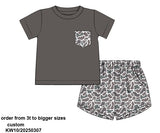 Camo Short Set
