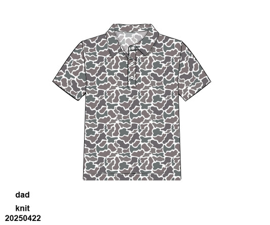 Camo Men's Polo