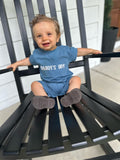 Stripes for Dad Romper