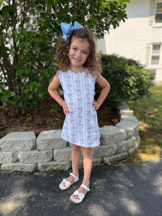 Bows & Blues Dress ETA late April