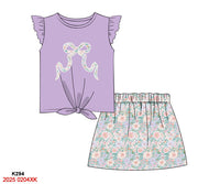 Floral Bow Skort Set ETA early July