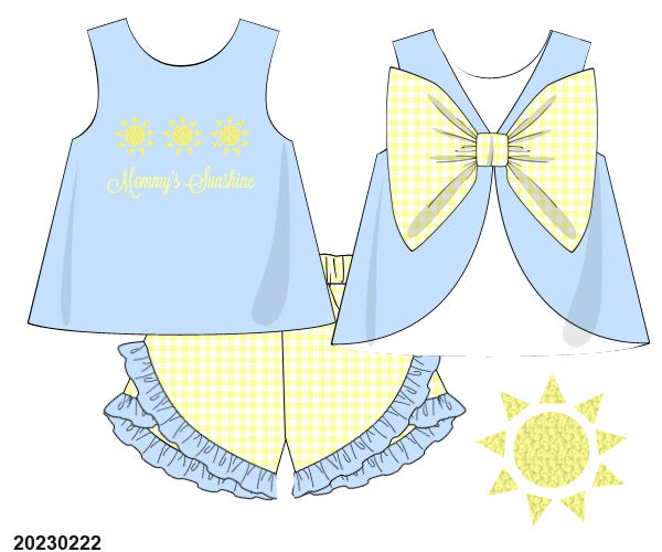 Mommy's Sunshine Girls Set