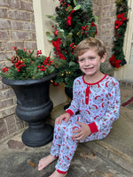 Santa Candy PJ Set