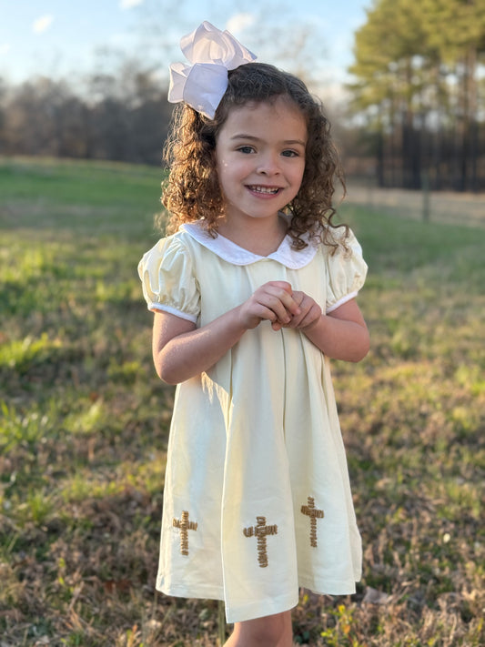 Bullion Stitch Cross Dress