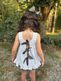 Camo & Stripes Girls Short Set