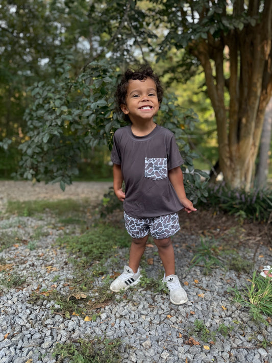 Camo Short Set