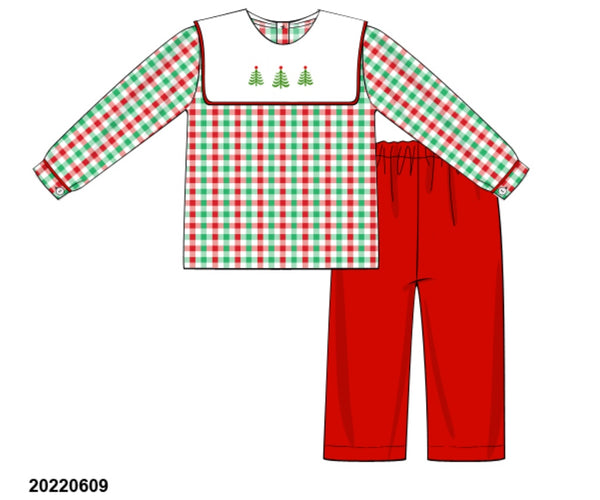 Christmas Plaid Set