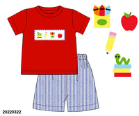 School Necessities Boy Short Set