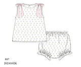 Rosebud Knit Bloomer Set