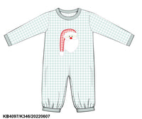 Sage Santa Romper