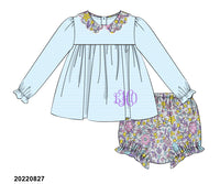 Lavender Fields Bloomer Set