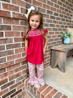 Custom Floral Pant Set