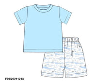 Sailboat Short Set