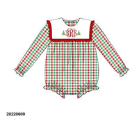 Christmas Plaid Bubble no mono
