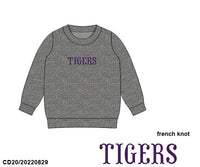 Purple Tigers Pullover