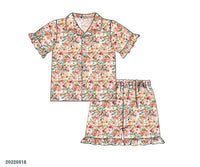 Custom Floral PJ Set