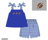 Blue Stripes Football Set