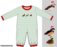 Christmas Duck Romper