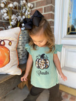 Cheetah Pumpkin Shirt