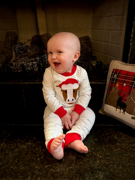 Christmas Cow PJs