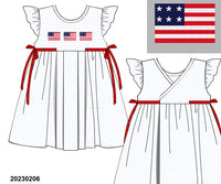 French Knot Flags Dress