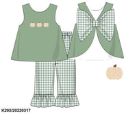French Knot Pumpkin Set-no mono