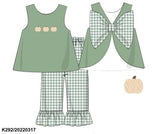 French Knot Pumpkin Set-no mono