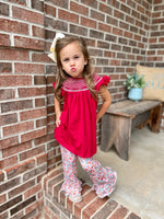 Custom Floral Pant Set