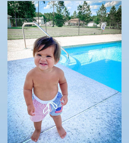 USA Flag Trunks ETA April